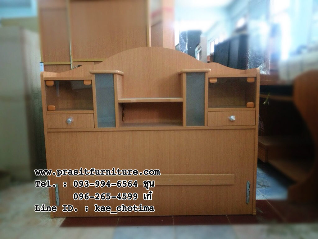 เตียงไม้ 3.5 ฟุต รุ่น A4