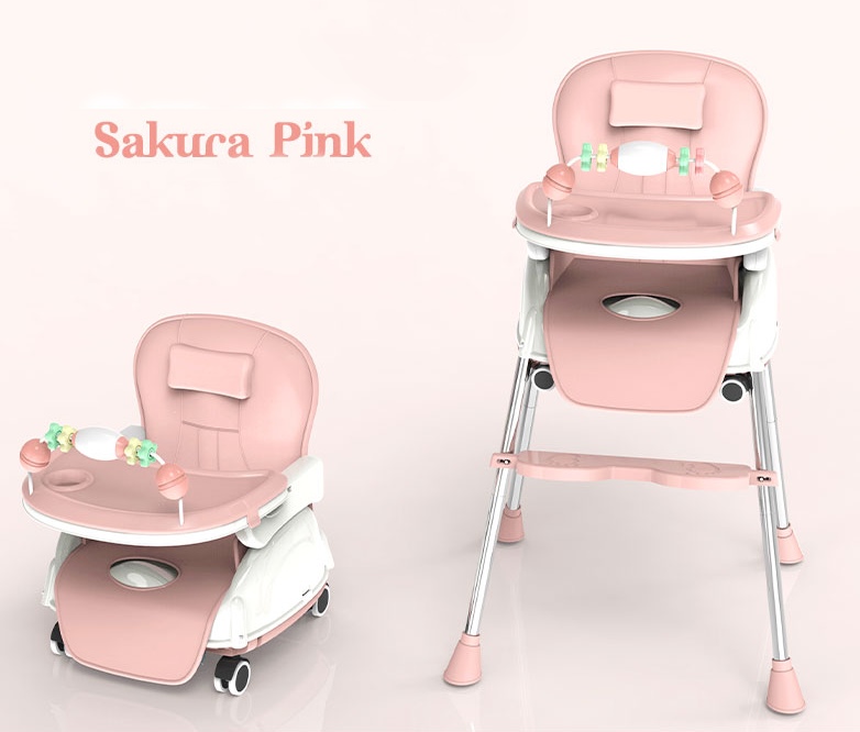 เก้าอี้เนั่งกินข้าวเด็ก3in1 C10150 Hligh and Small chair