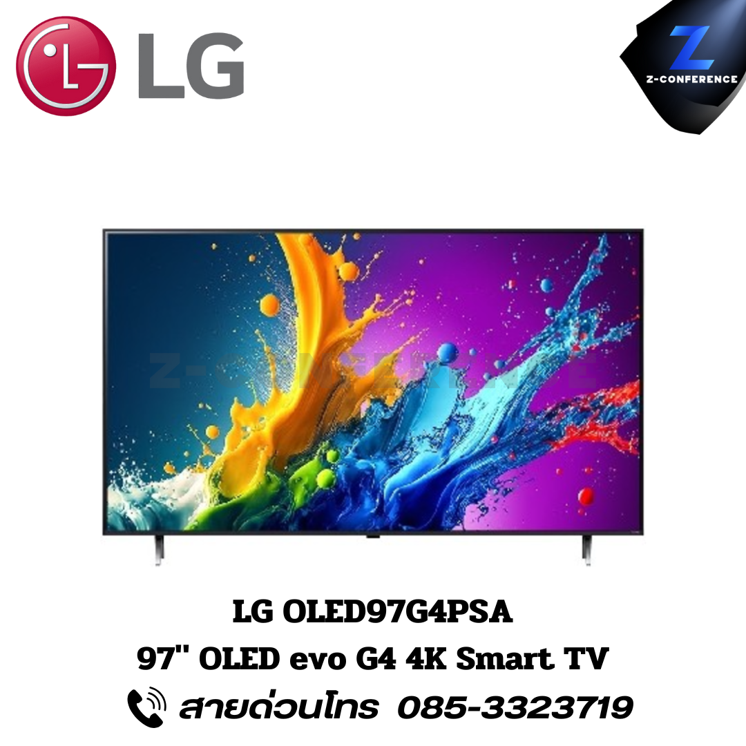 LG OLED97G4PSA 97" OLED EVO G4 4K Smart TV ledtv, แอลอีดีทีวี, สมาร์ทีวี, 97 นิ้ว,