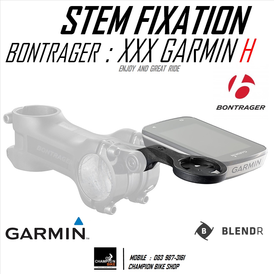 ขาจับไมล์GARMIN BONTRAGER : BLENDR XXX GARMIN HIGH MOUNT แบบยก