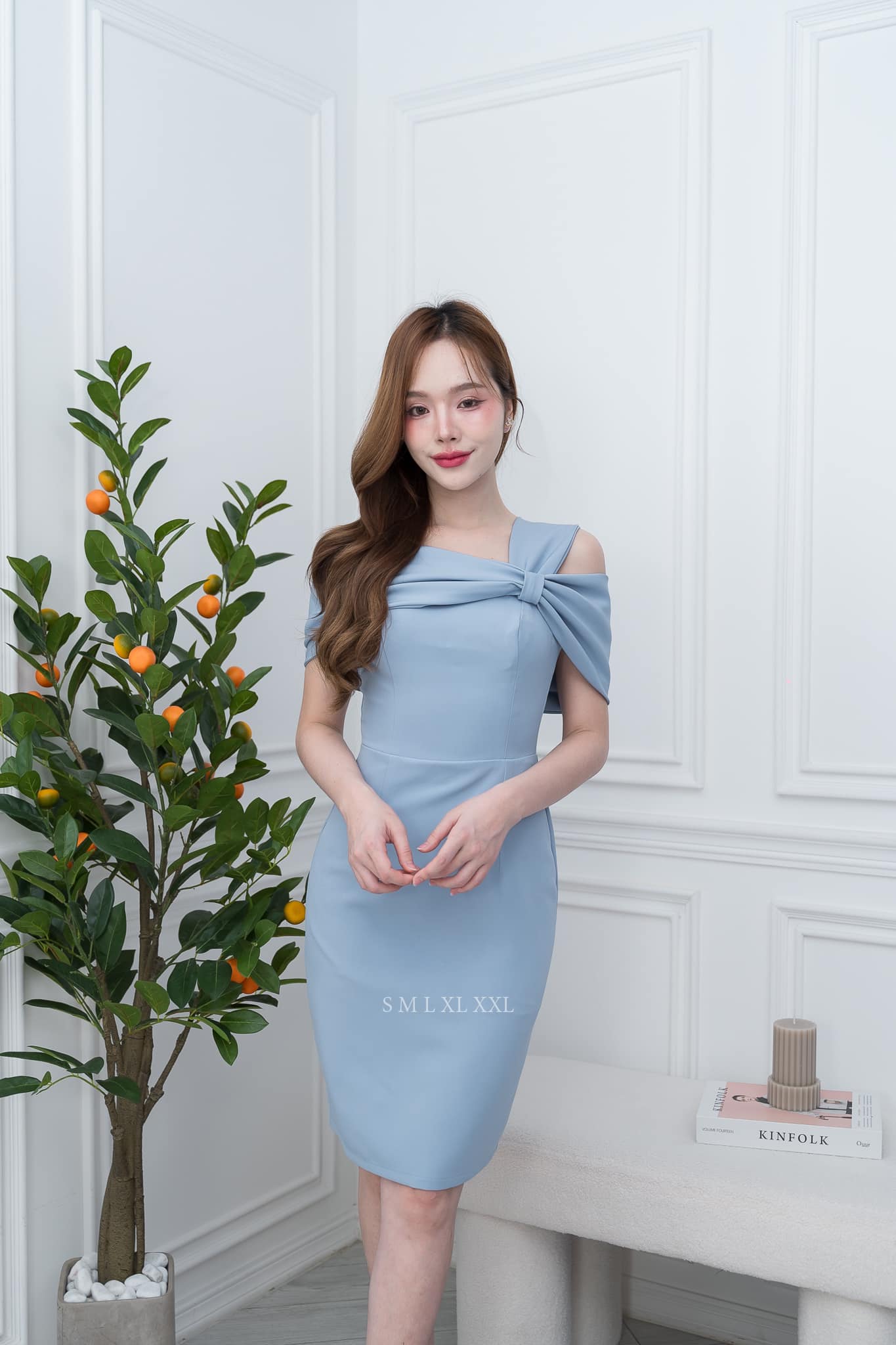 บริการให้เช่า “ ชุดไปงานแต่งงาน ชุดเพื่อนเจ้าสาว ธีมงานสีฟ้า งานแต่งงานธีมงานสีฟ้า