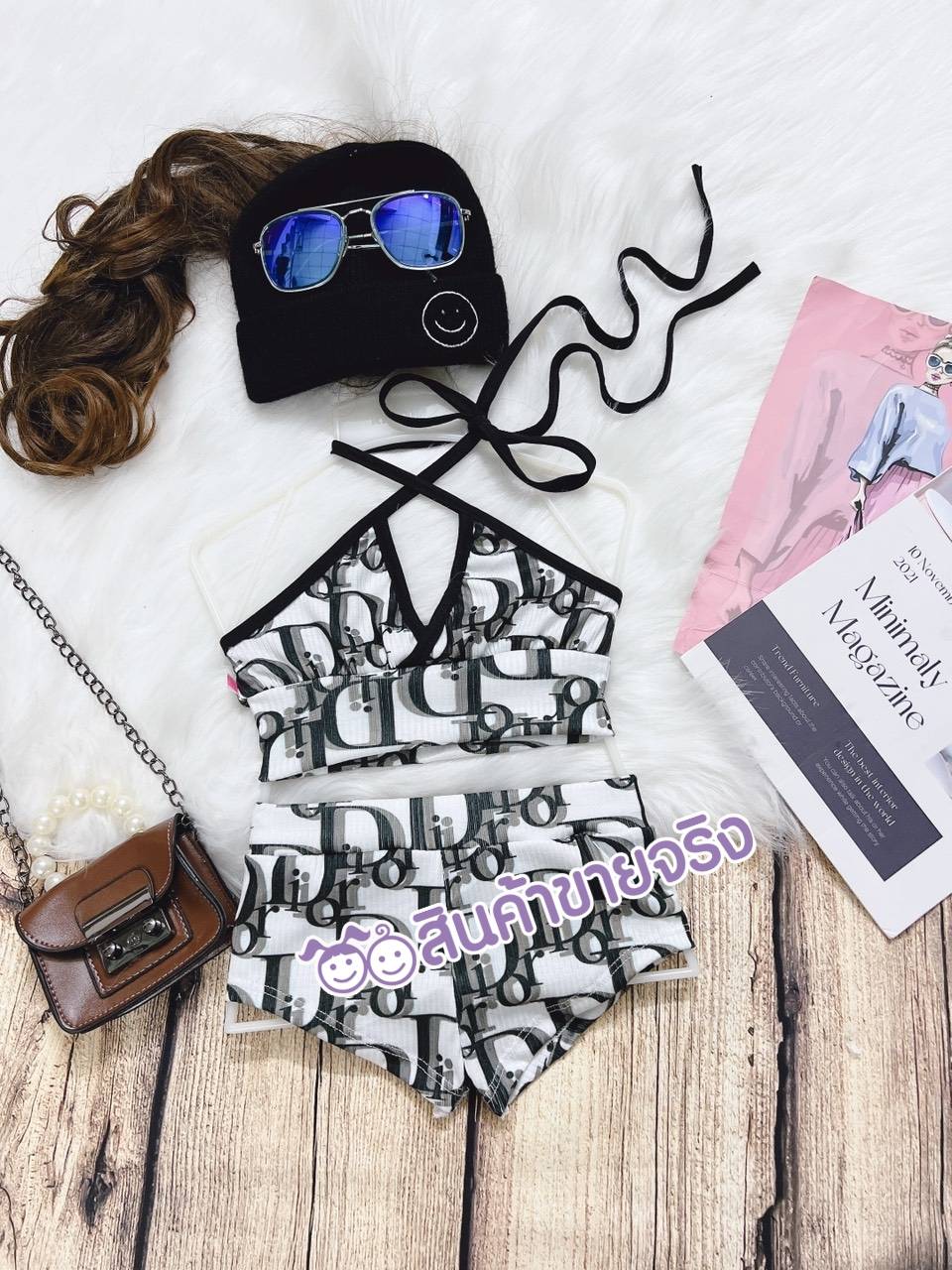 NS07/🌈พร้อมส่ง🌈ชุดเด็กผู้หญิง เซท 2ชิ้น น้องออ มาแล้วจ้า เสื้อ+กางเกง