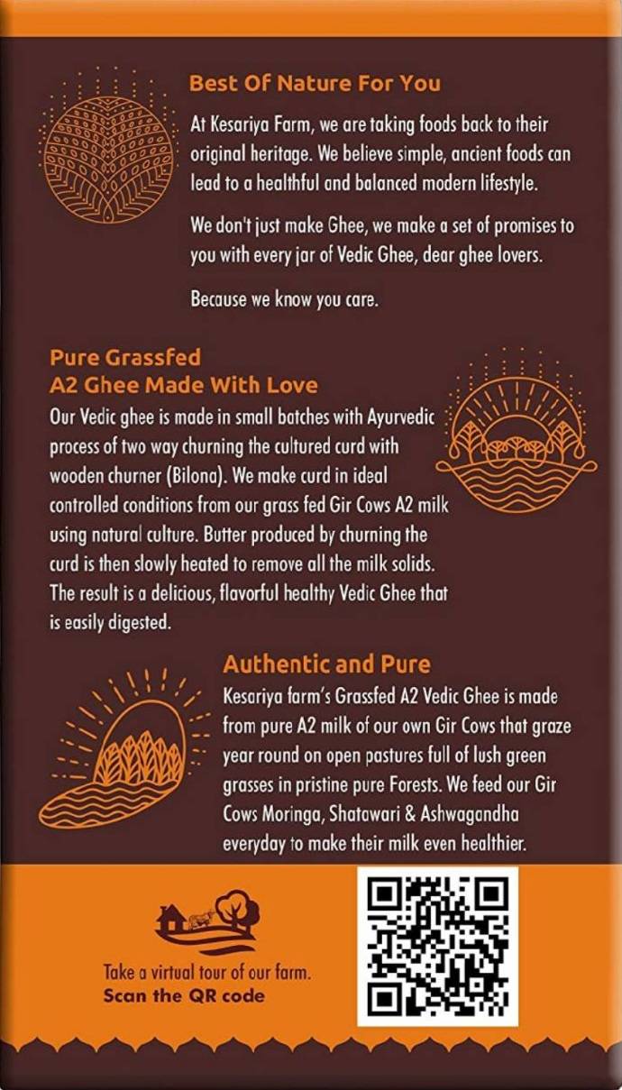 เนยใสA2 เนยใสตราฤาษี เนยใสพรีเมี่ยม สุดคุ้ม บรรจุ 1,000 ml