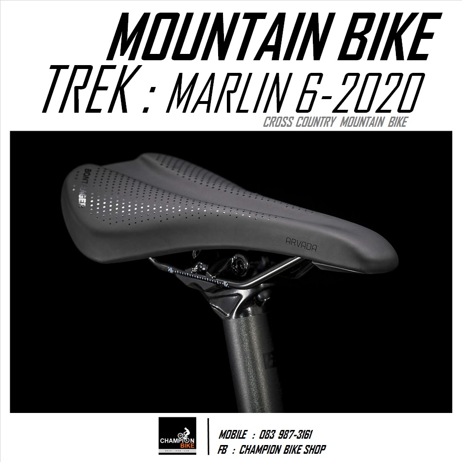 จักรยานเสือภูเขา TREK : MARLIN 6 DISC MOUNTAIN BIKE - 2020 สีน้ำเงิน-เงิน