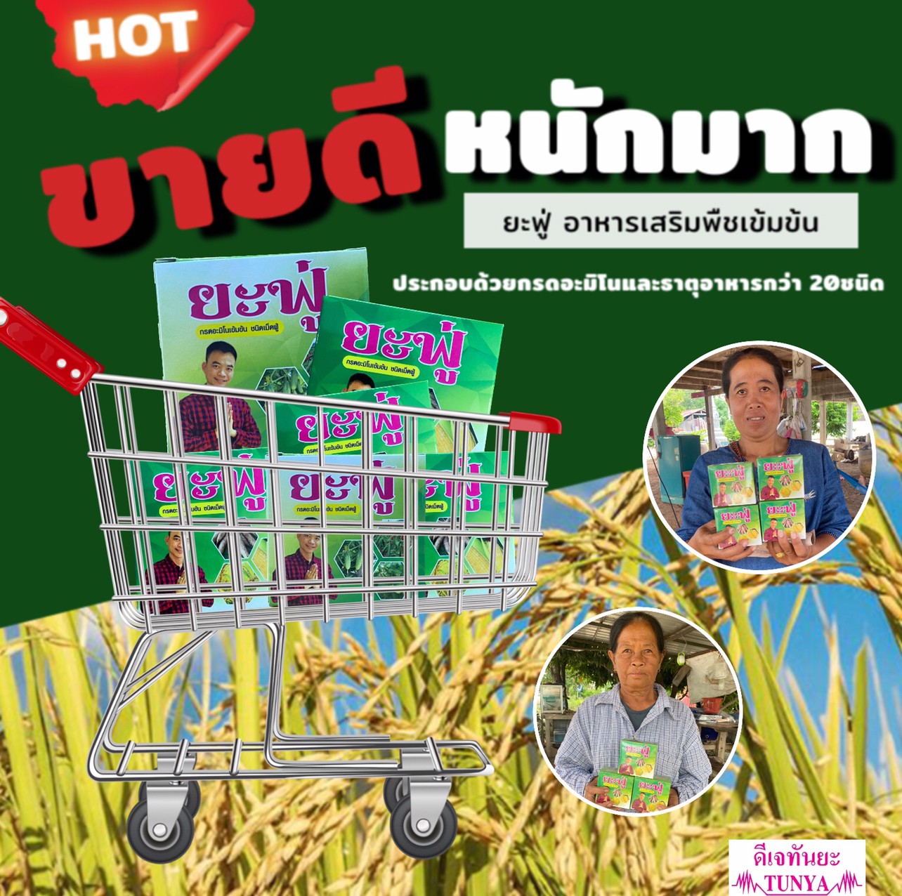 ยะฟู่ กรดอะมิโนจำเป็น สูตรเข้มข้น ชนิดเม็ดฟู่