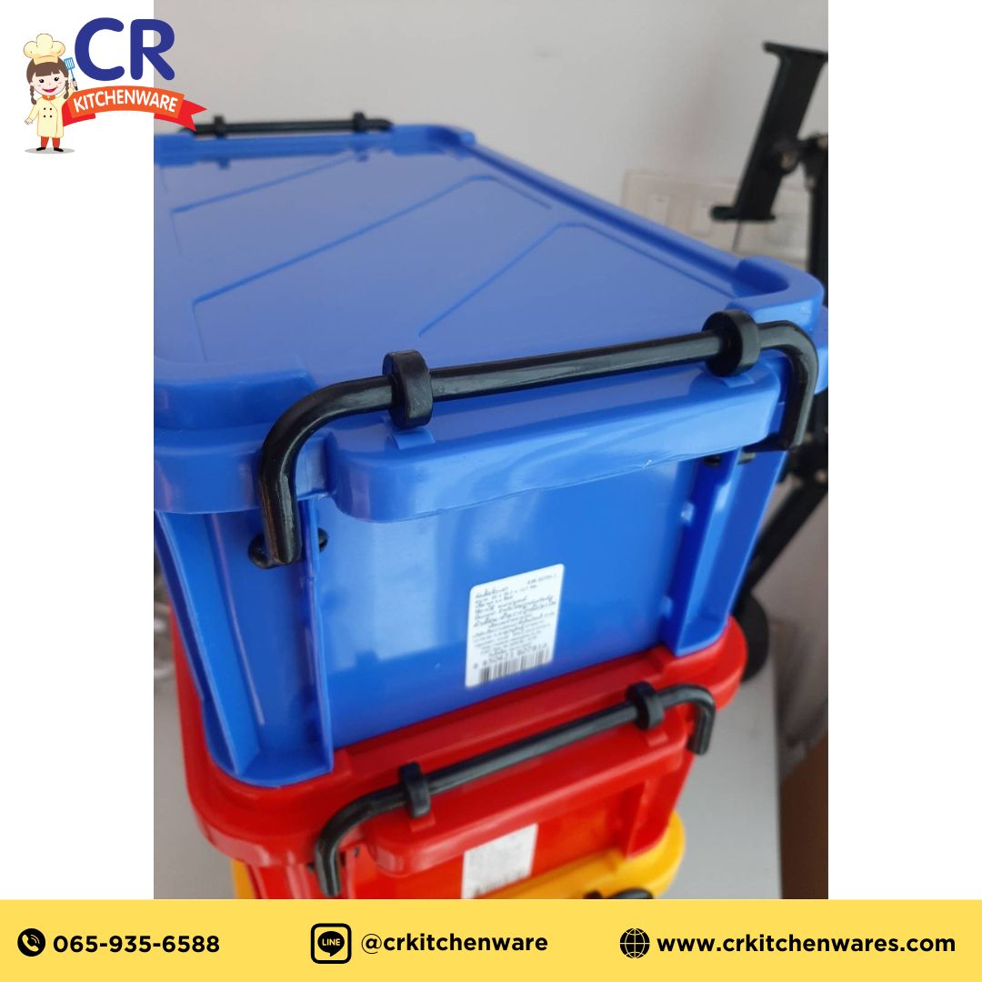 RW.8078+1 กล่องพลาสติกเนื้อหนา ขนาด 19.3x34x12.3cm. ตราเรืองวา (ราคาต่อใบ)