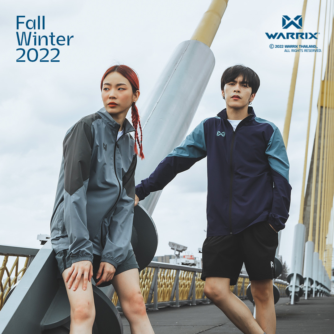 WARRIX Jacket เสื้อแจ็คเก็ตแขนยาว รุ่น Herit Woven (WA-223JKACL36) ของแท้ 100%