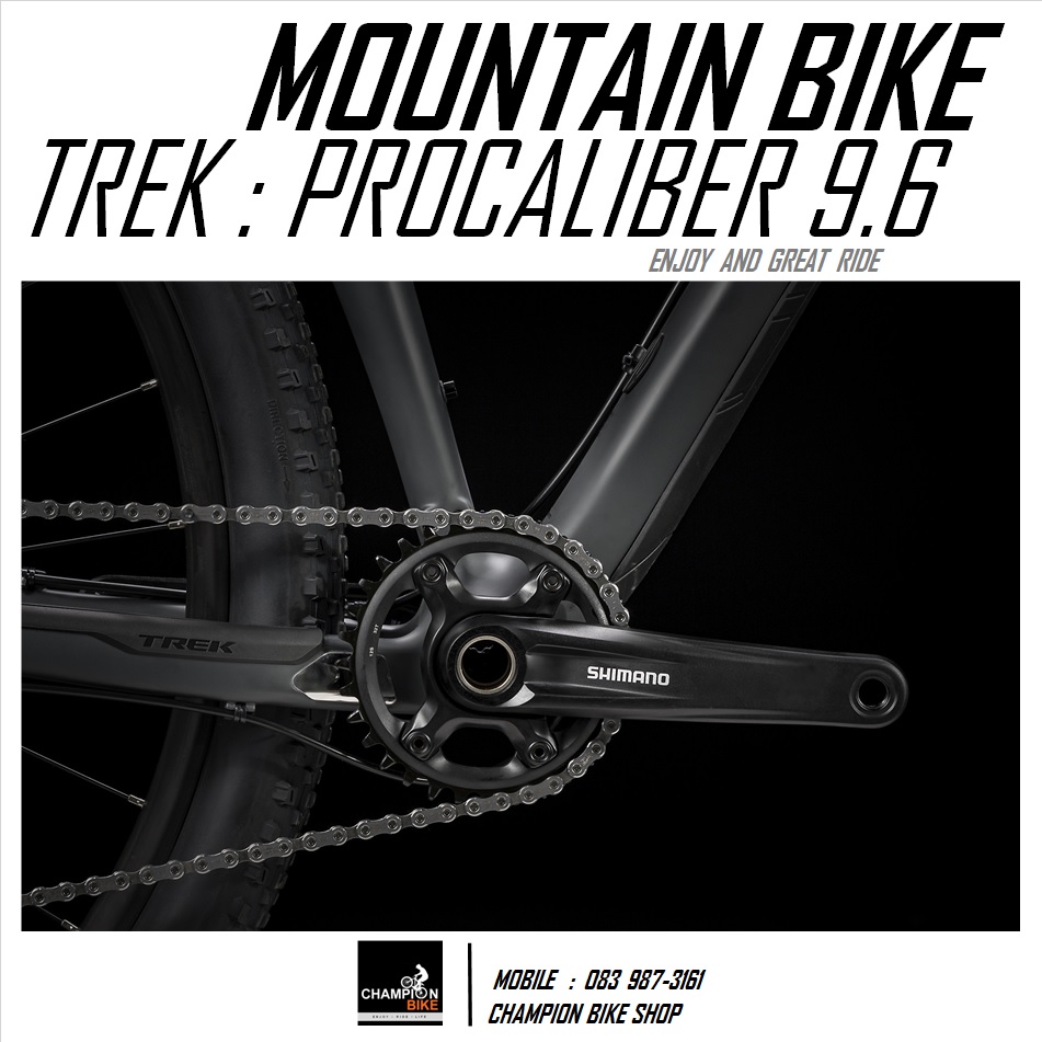 จักรยานเสือภูเขา TREK : PROCALIBER 9.6 CARBON MOUNTAIN BIKE - 2020 สีเทาด้าน-เงิน