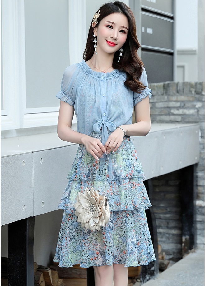 มาแล้วค่ะ collection ชุดเดรสสีฟ้าสวยๆๆใส่วันแม่ ส่งฟรีค่ะ