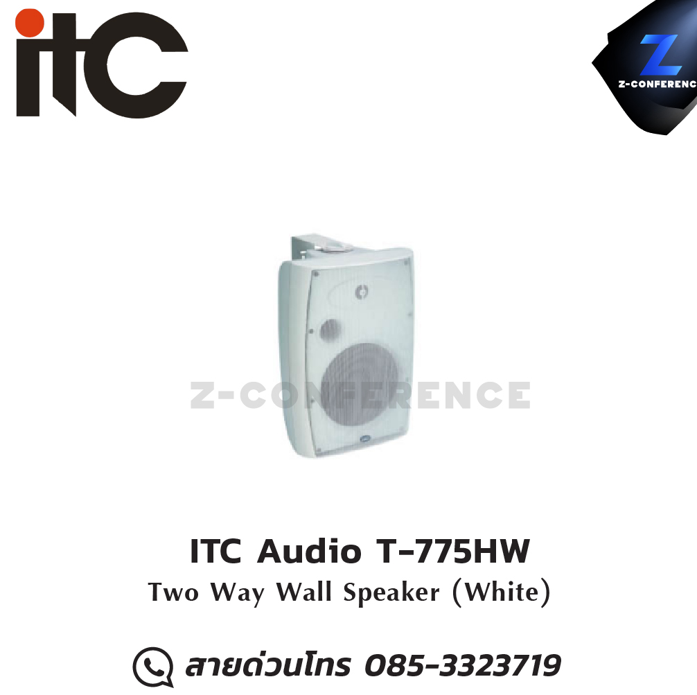 ITC Audio T-775HW ตู้ลำโพงติดผนัง 2 ทาง 5 นิ้ว 30 วัตต์ ลำโพง , ตู้ลำโพง , speaker