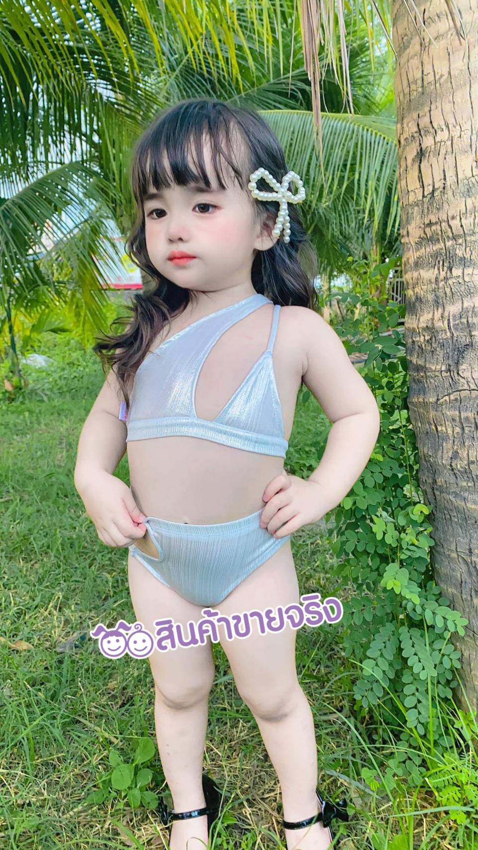 SN01🧸พร้อมส่ง🧸ชุดเด็กผู้หญิง บิกินี่สุดเซ็กซี่