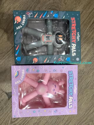 Smiggle ของเล่น หุ่นยืด เกมส์กด