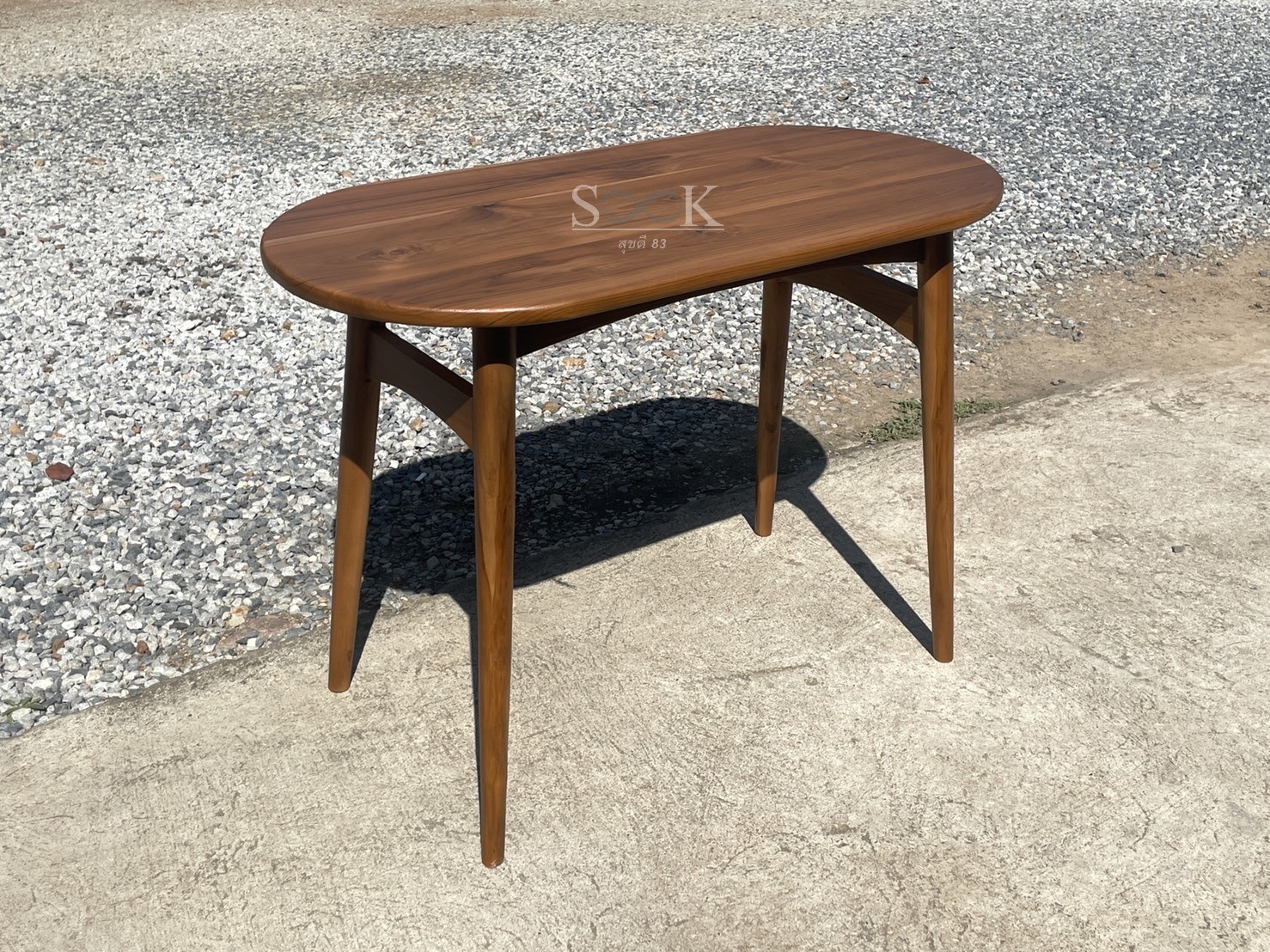 โต๊ะคอนโซลวงรี