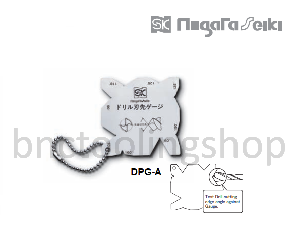 เกจวัดมุมดอกสว่าน,Drill Point Gauges,Niigataseiki,DPG-A