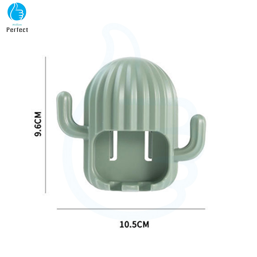 ที่เก็บแปรงสีฟัน ใช้สำหรับแขวนแปรงสีฟัน ทรงกระบองเพชร (ไม่ต้องเจาะผนัง) รุ่น TH2