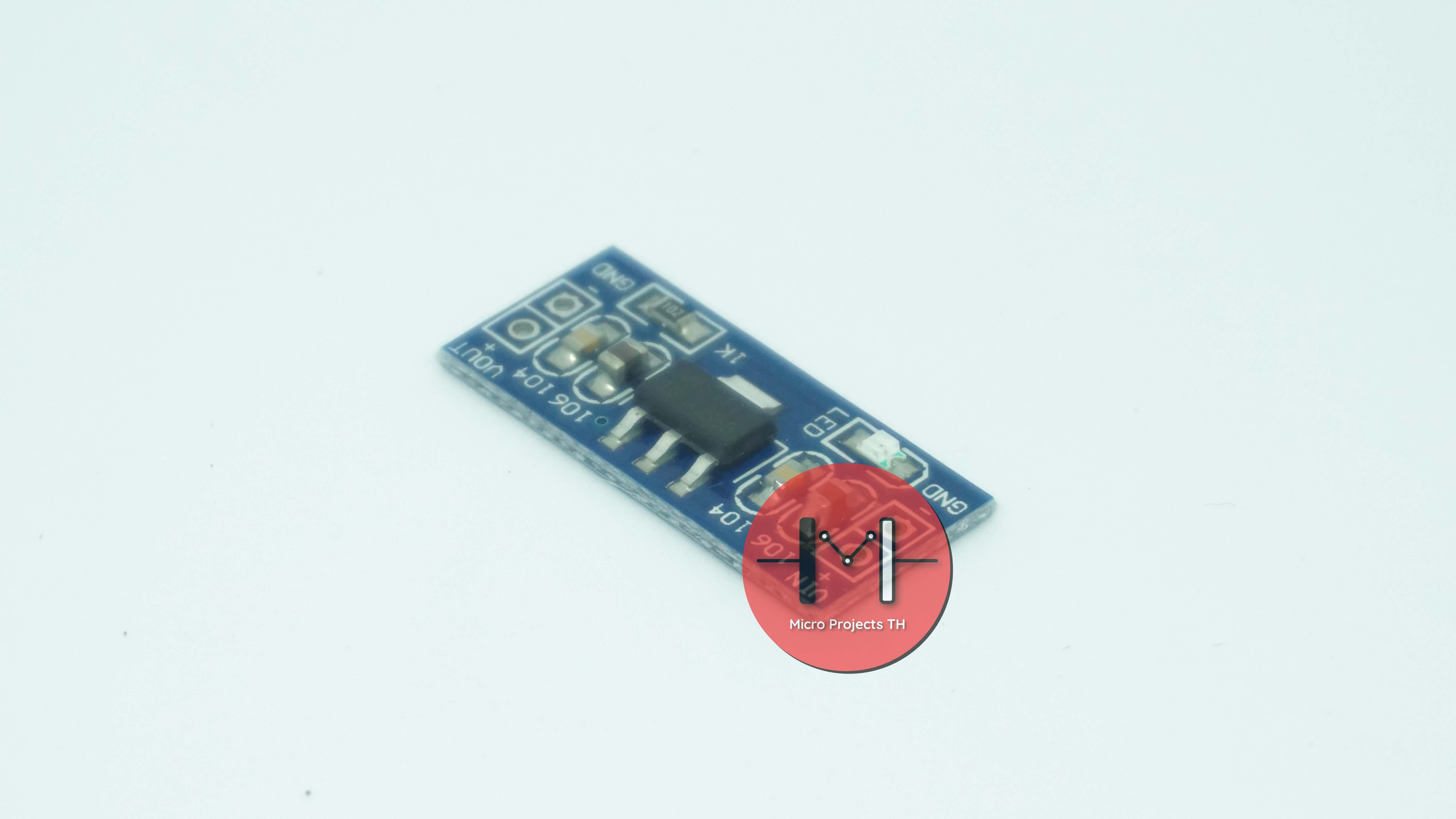 4.5V-7V to 3.3V AMS1117-3.3V Power Supply Module