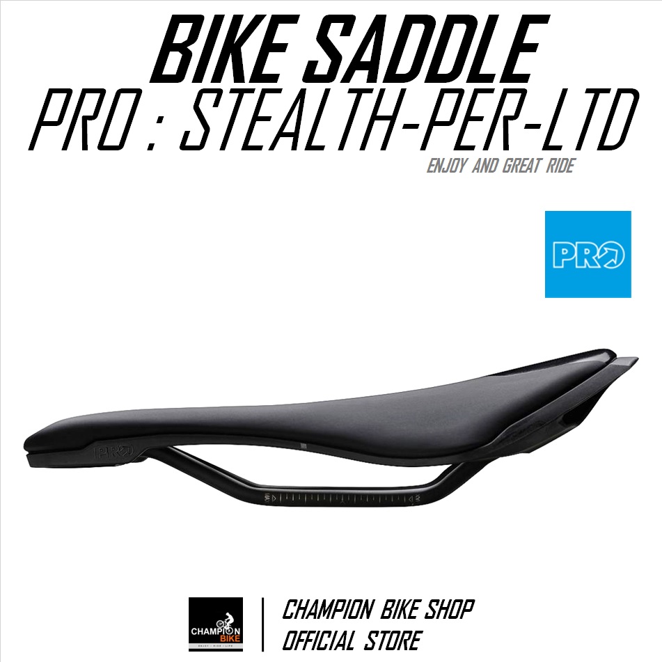 เบาะเสือหมอบ PRO : STEALTH PERFORMANCE LTD ROAD BIKE SADDLE