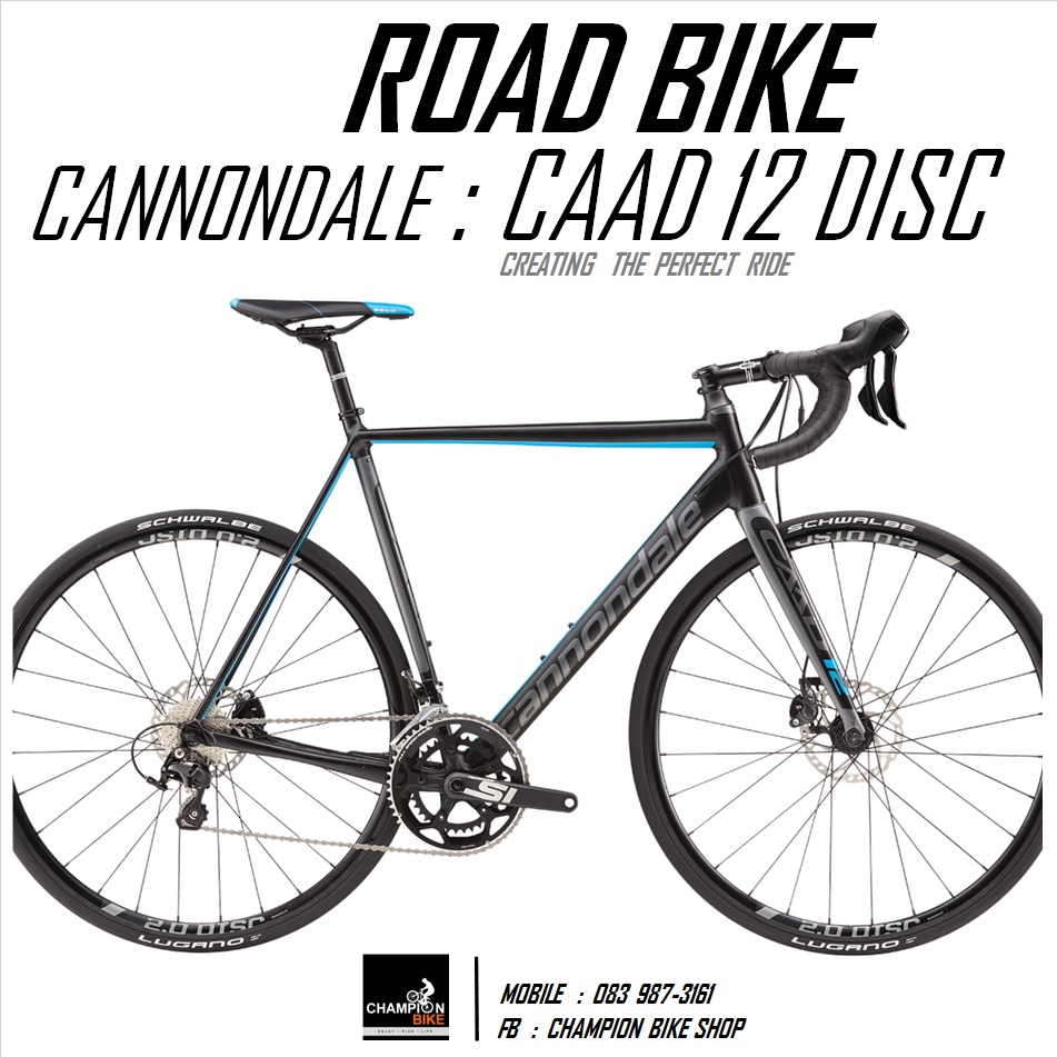 จักรยานเสือหมอบ CANNONDALE : CAAD12 DISC - 2016 ROAD BIKE