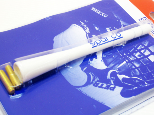 เสาอากาศรถยนต์ Sparco ขาว