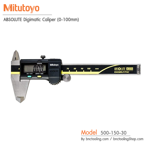 Mitutoyo,ABSOLUTE Digimatic Caliper (0-100mm),500-150-30