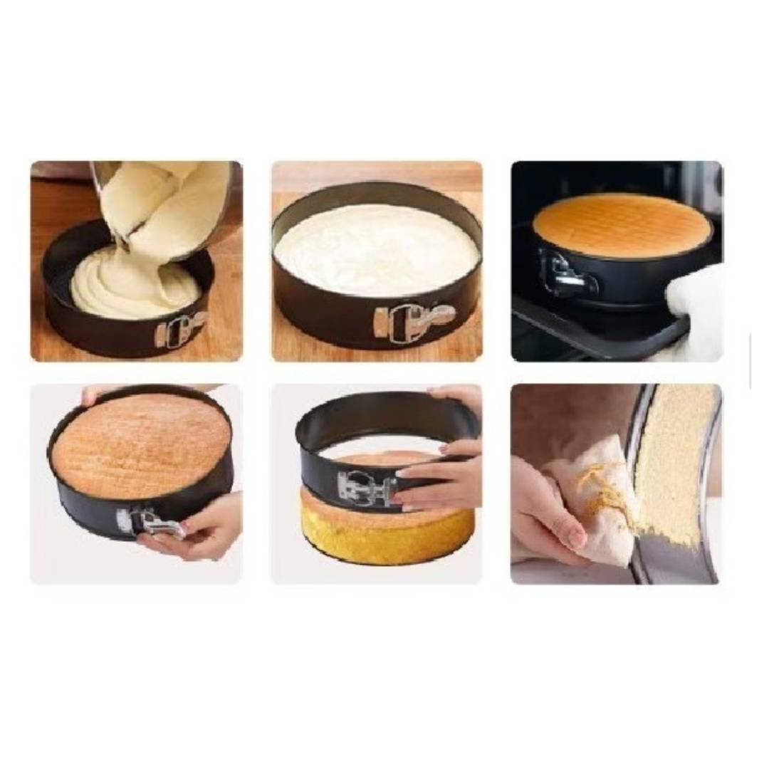 US พิมพ์เค้กสปริงฟอร์ม พิมพ์เค้กถอดข้าง