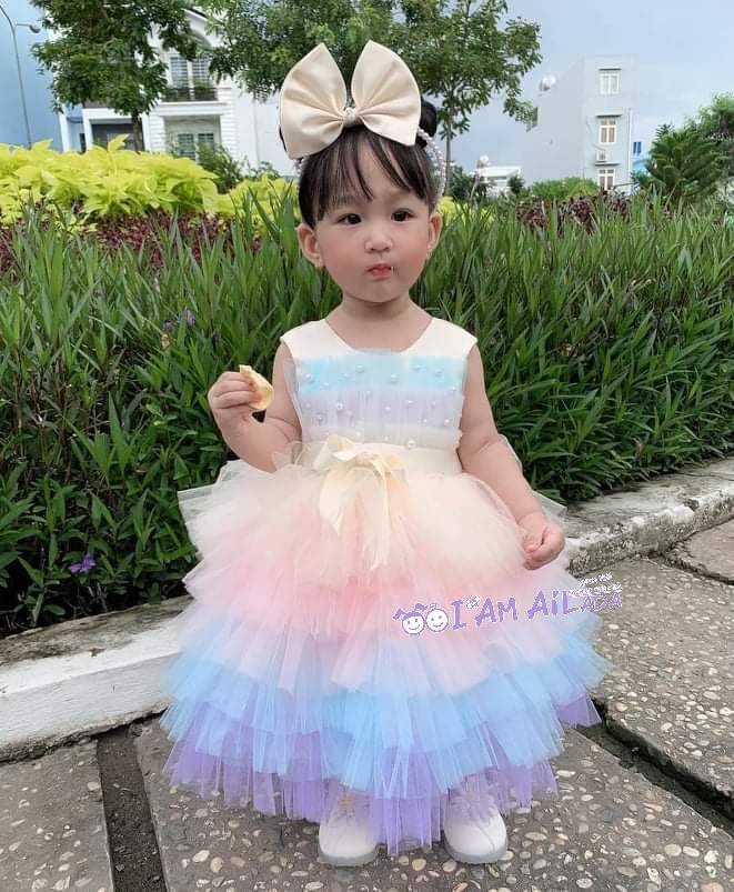 KQ03/✨พร้อมส่ง✨ชุดเด็กผู้หญิง ชุดคุณฟรุ๊งฟริ๊ง งานพรีเมี่ยม แต่งกระโปรงมุ้ง