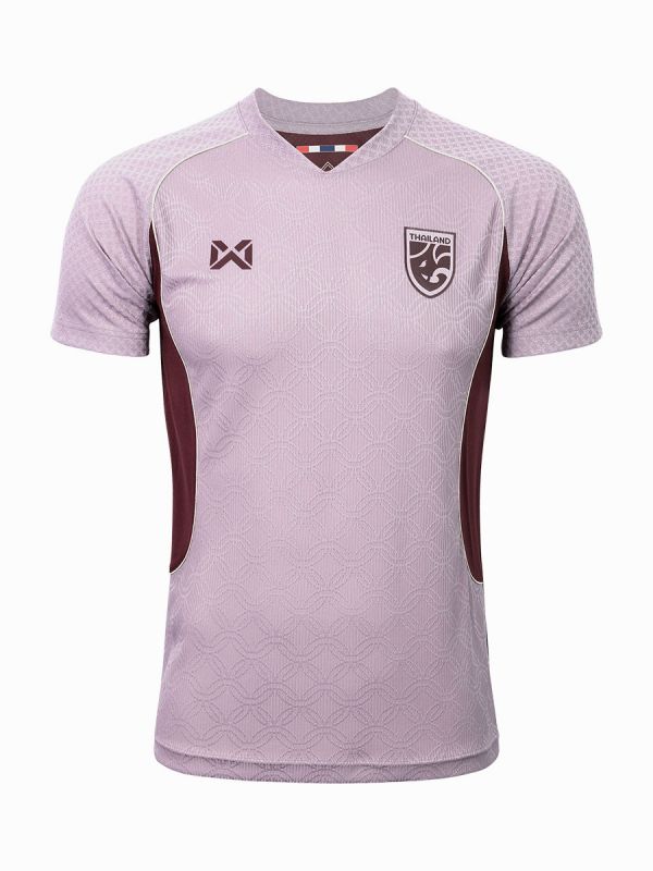 WARRIX ใหม่ล่าสุด!! เสื้อฟุตบอลทีมชาติไทย 2025-26 เกรดเสมือนเสื้อแข่ง (Replica Version) Thailand National Jersey WA-253FBATH52
