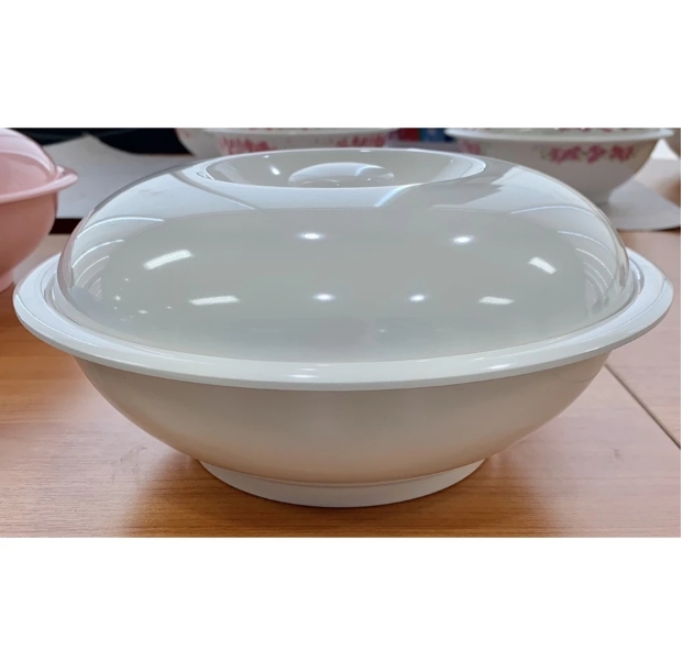 SB Melamine โถข้าวเมลามีนพร้อมฝา รุ่นคลาสสิค ขนาด 10 นิ้ว BL987-10