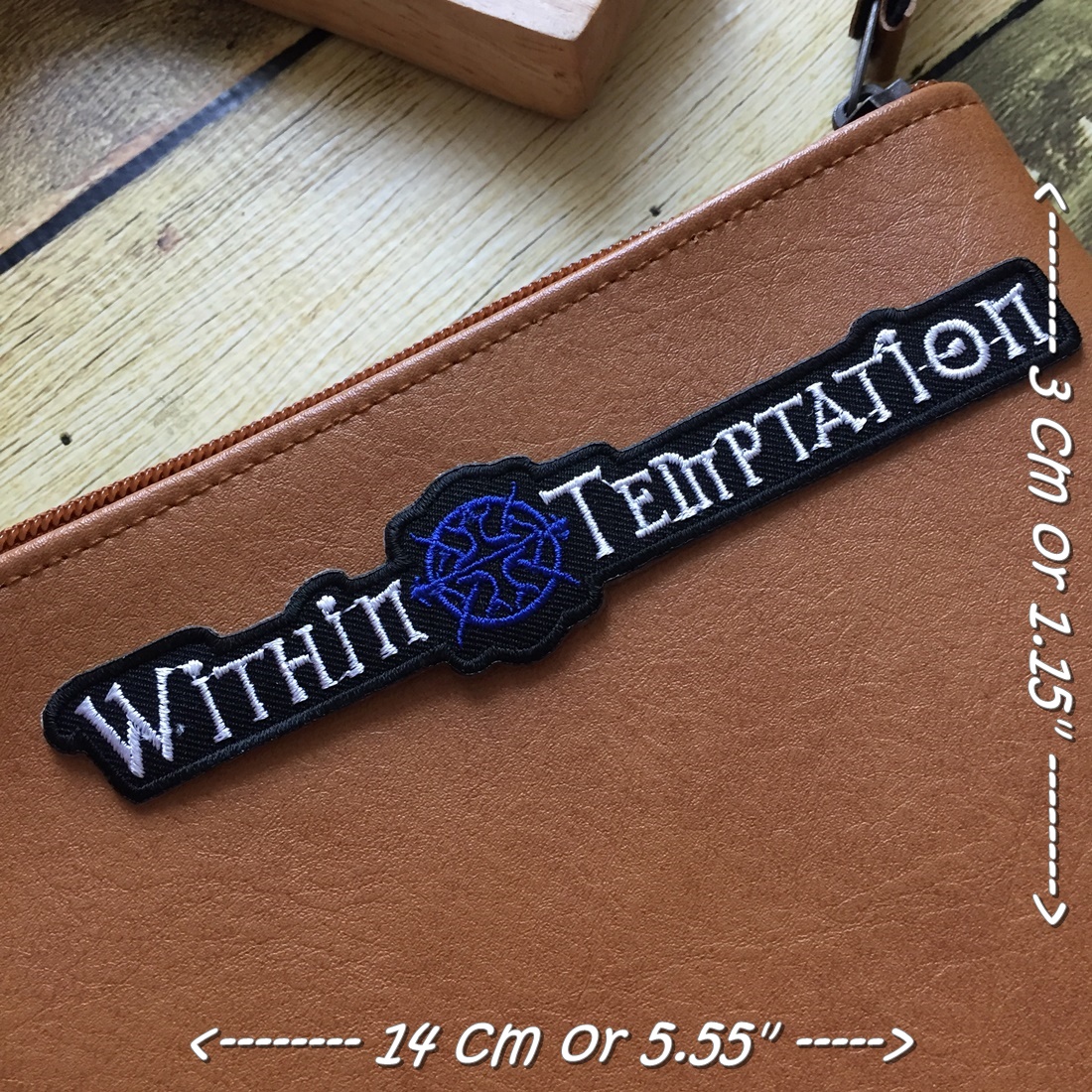 Within Temptation วงดนตรี ร็อค เฮฟวี่เมทัล พังค์ ตัวรีดแบบปัก อาร์มปัก ตัวรีดติดเสื้อ ตัวรีด ติดกระเป๋า ติดหมวก ติดแจ๊คเก็ต Rock Iron on Embroidered Patch
