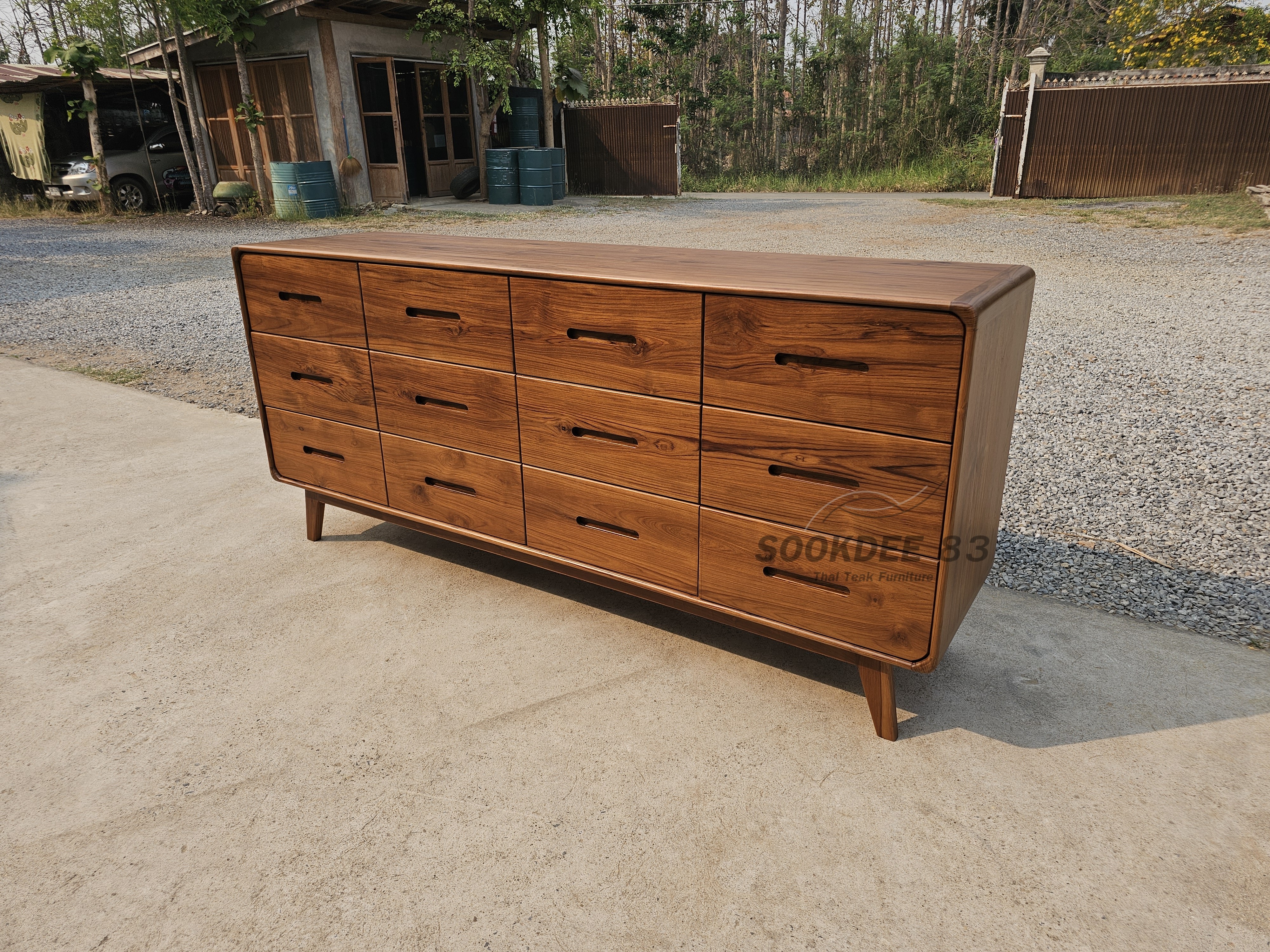 ตู้ 12 ลิ้นชักมีขา