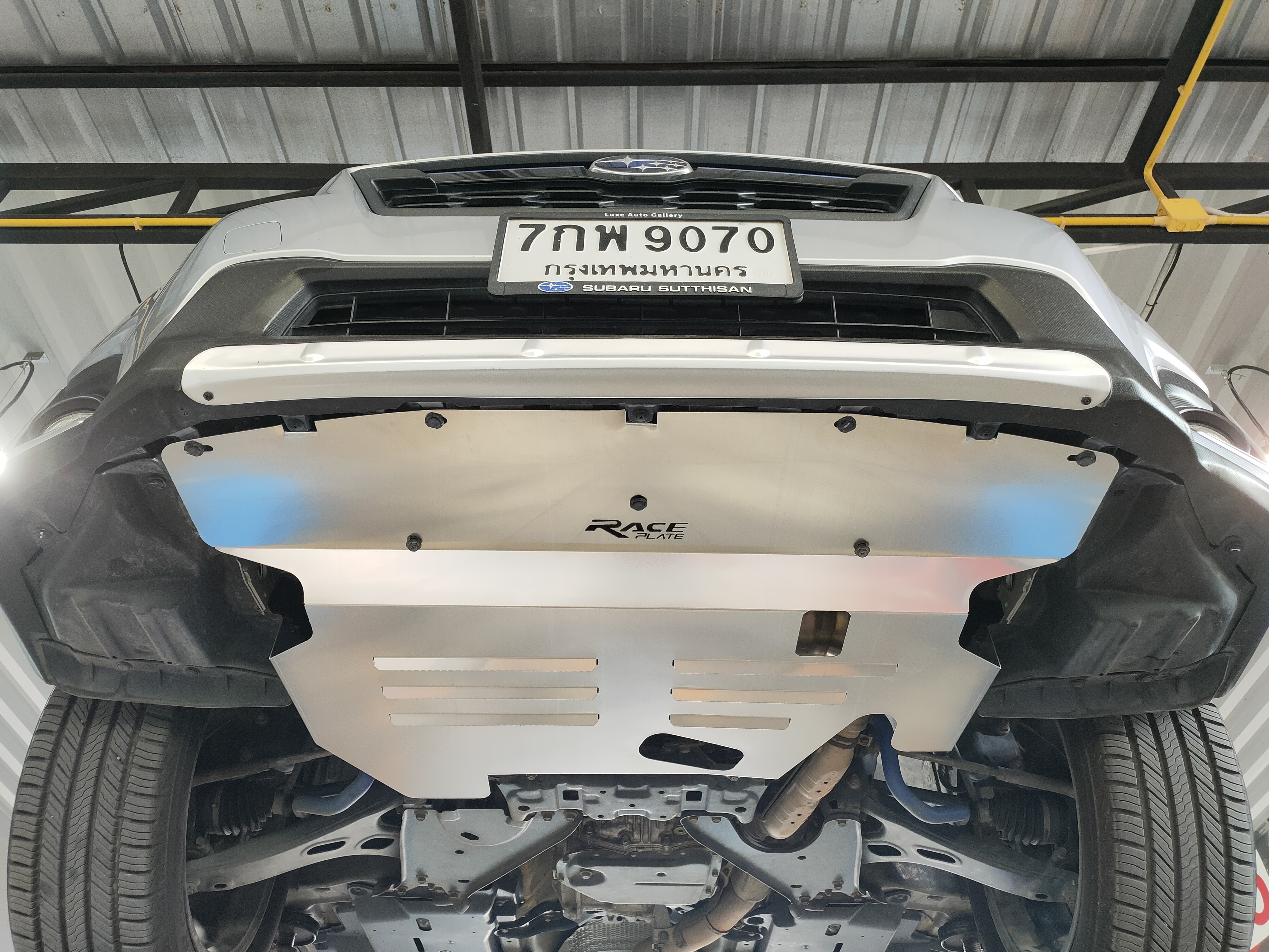 แผ่นปิดใต้ห้องเครื่องอลูมิเนียม Subaru XV 2020 Raceplate_Undertray