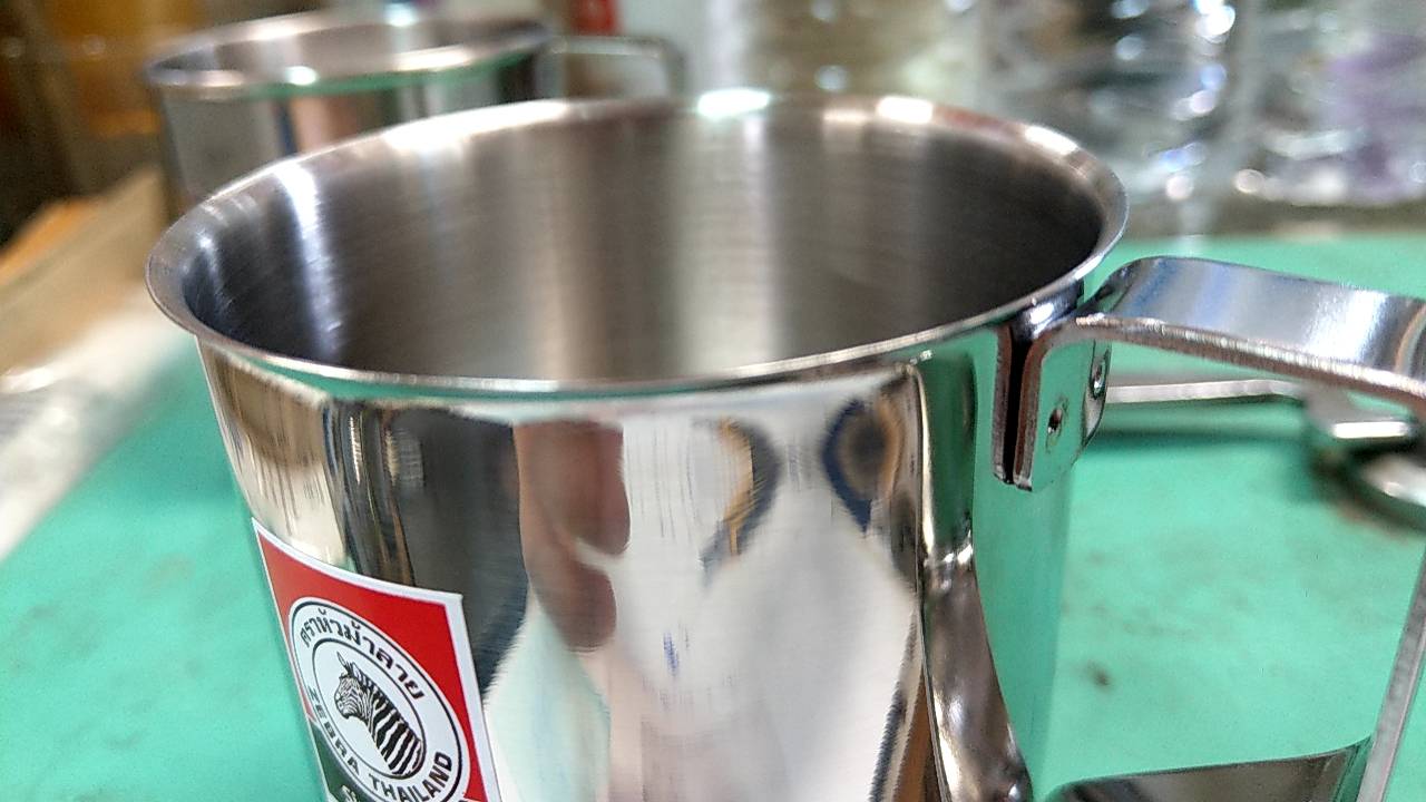 Zebra กระป๋องน้ำสเตนเลส Rooster S (7 ซม.) ตราหัวม้าลาย