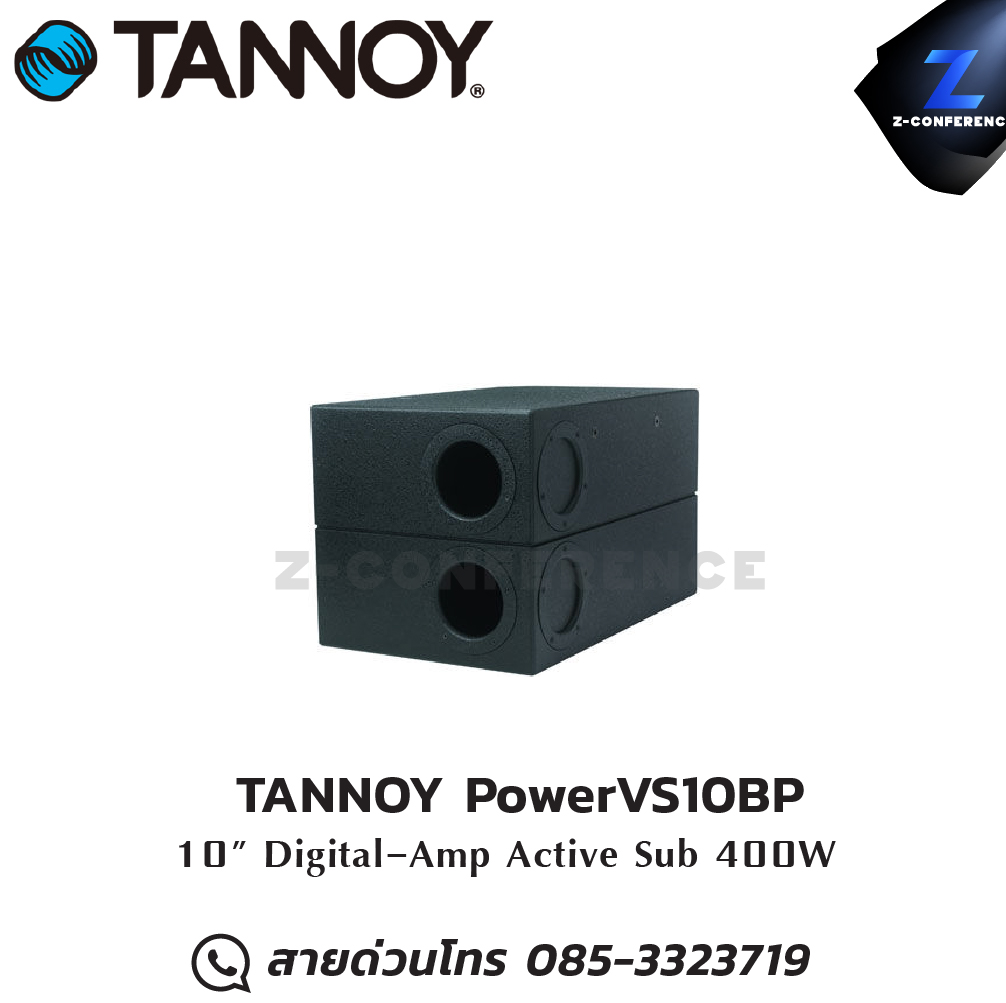 TANNOY PowerVS10BP 600W 10" Band-Pass Powered Subwoofer ลำโพง , ตู้ลำโพง , speaker