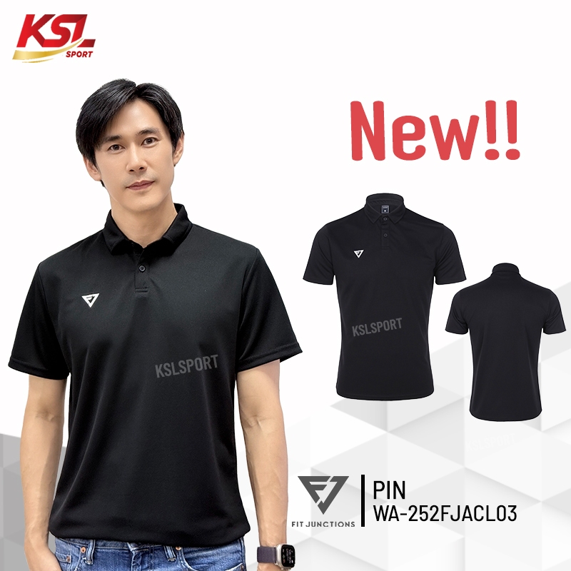 Fit Junction เสื้อโปโล เสื้อคอปก PIN Polo ผ้าโพลีเอสเตอร์ ใส่สบาย ระบายอากาศได้ดี รหัส WA-252FJACL03
