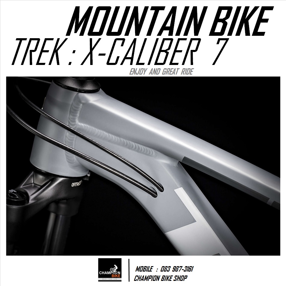 จักรยานเสือภูเขา TREK : X-CALIBER 7 MOUNTAIN BIKE - 2020 สีเทาด้าน