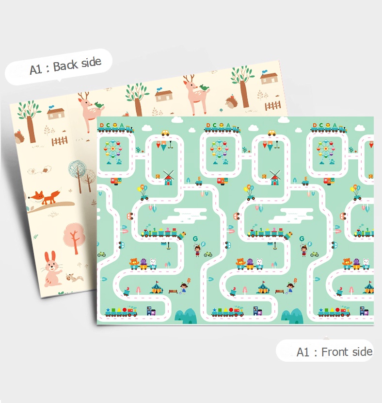 แผ่นรองคลานสำหรับเด็ก แบบพับพกพา