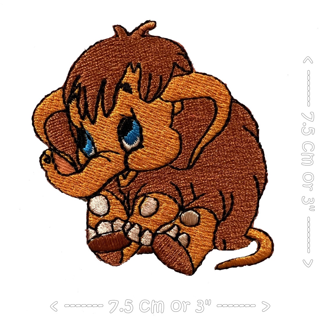 ตัวรีดติดเสื้อ อาร์มรีด อาร์มปัก ตกแต่งเสื้อผ้า หมวก กระเป๋า แจ๊คเก็ตยีนส์ Nasa Embroidered Iron on Patch