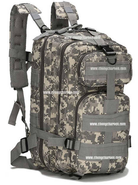 เป้ทหาร กระเป๋า แทคติคอล เดินป่า ยุทธวิธี 3P (ผ้า หนา เกรด A ได้มาตราฐาน)