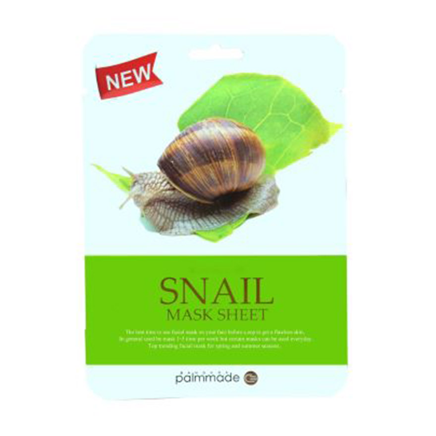 ปาล์มเมด สเนล มาส์ก ชีท (12 ชิ้น) PALMMADE SNAIL MASK SHEET (12 pcs)