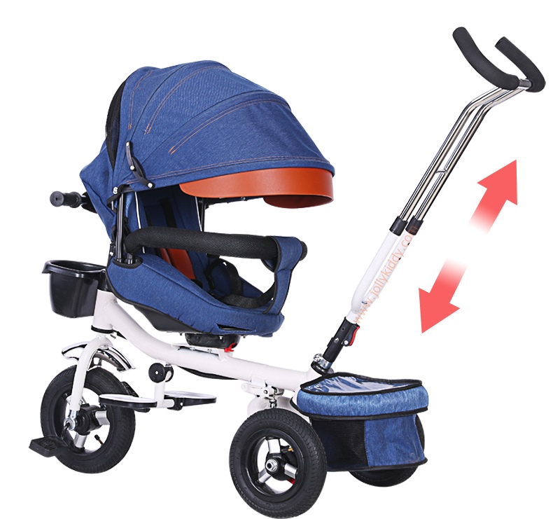 รถสามล้อเด็ก มัลติฟังชั่น2in1 ปรับใช้เป็นรถเข็นได้ รูปทรงสวยงามทันสมัย TP 21517