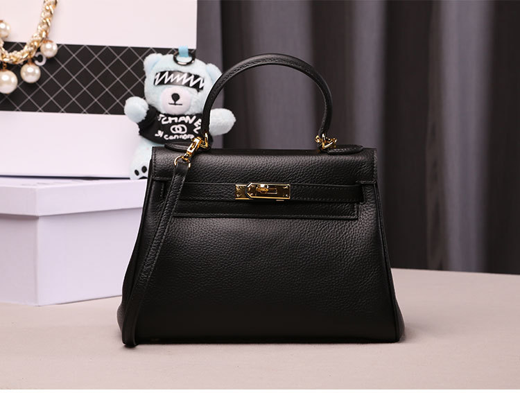 กระเป๋าหนังวัวแท้ ผู้หญิง KL (Black)