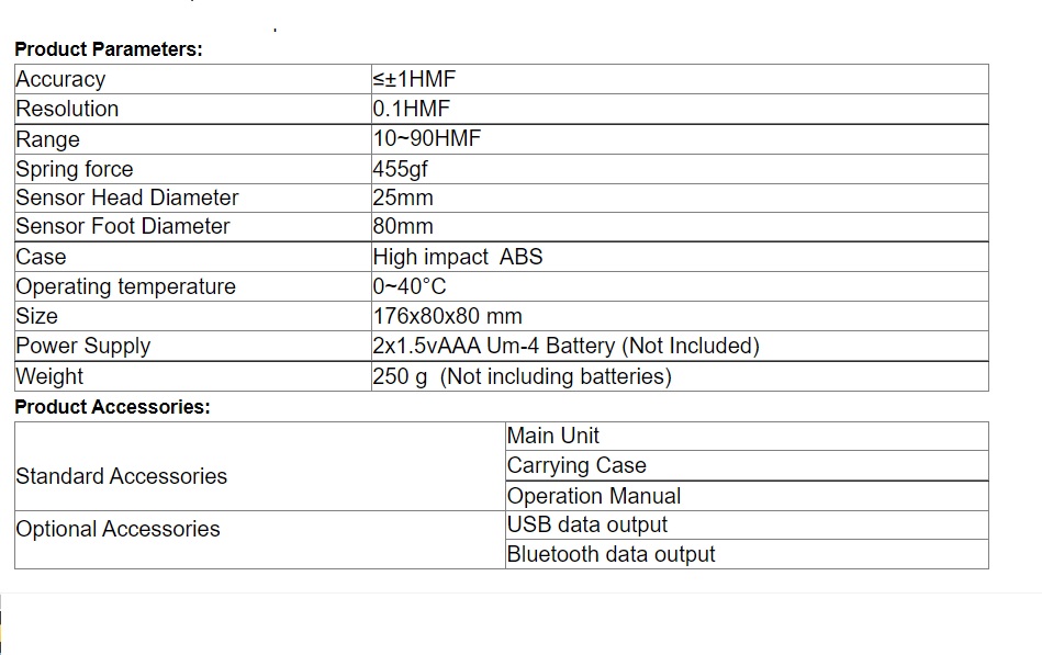 เครื่องวัดความแข็งของโฟม, AS-120MF Memory Foam Hardness Tester Use USB Data Output with Connection PC.