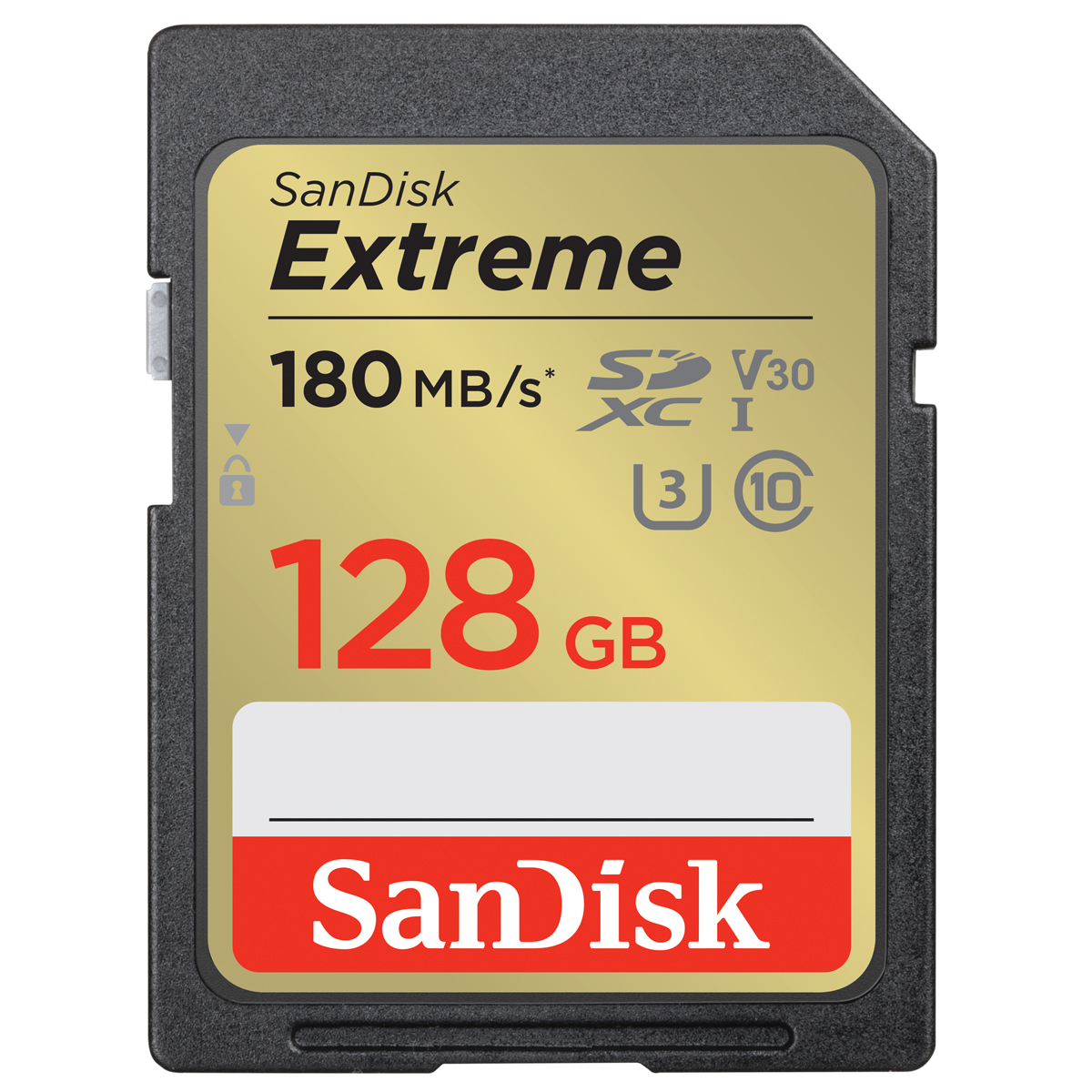 SanDisk Ultra SD Card ClassU3 128GB Speed 180MB/s / 90MB/s R/W (SDSDXVA-128G-GNCIN) SDXC เมมโมรี่การ์ด สำหรับ SDCARD กล้องมิลเลอร์เลส DSLR Mirrorless ประกันตลอดอายุการใช้งาน