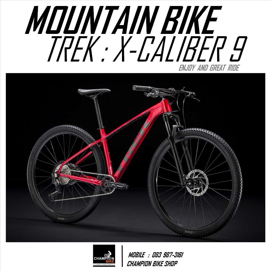 จักรยานเสือภูเขา TREK : X-CALIBER 9 MOUNTAIN BIKE - 2020 สีแดง-ดำ