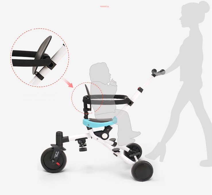 TP 21519 รถสามล้อเด็ก Nadle two-way stroller multi-function