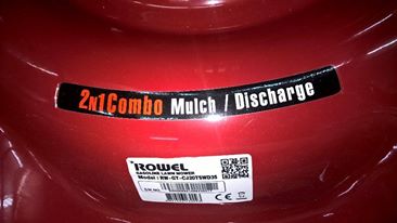 เครื่องตัดหญ้า BRIGGS & STRATTON SERIES 450E ตัวถัง ROWEL หญ้าออกข้าง 20"