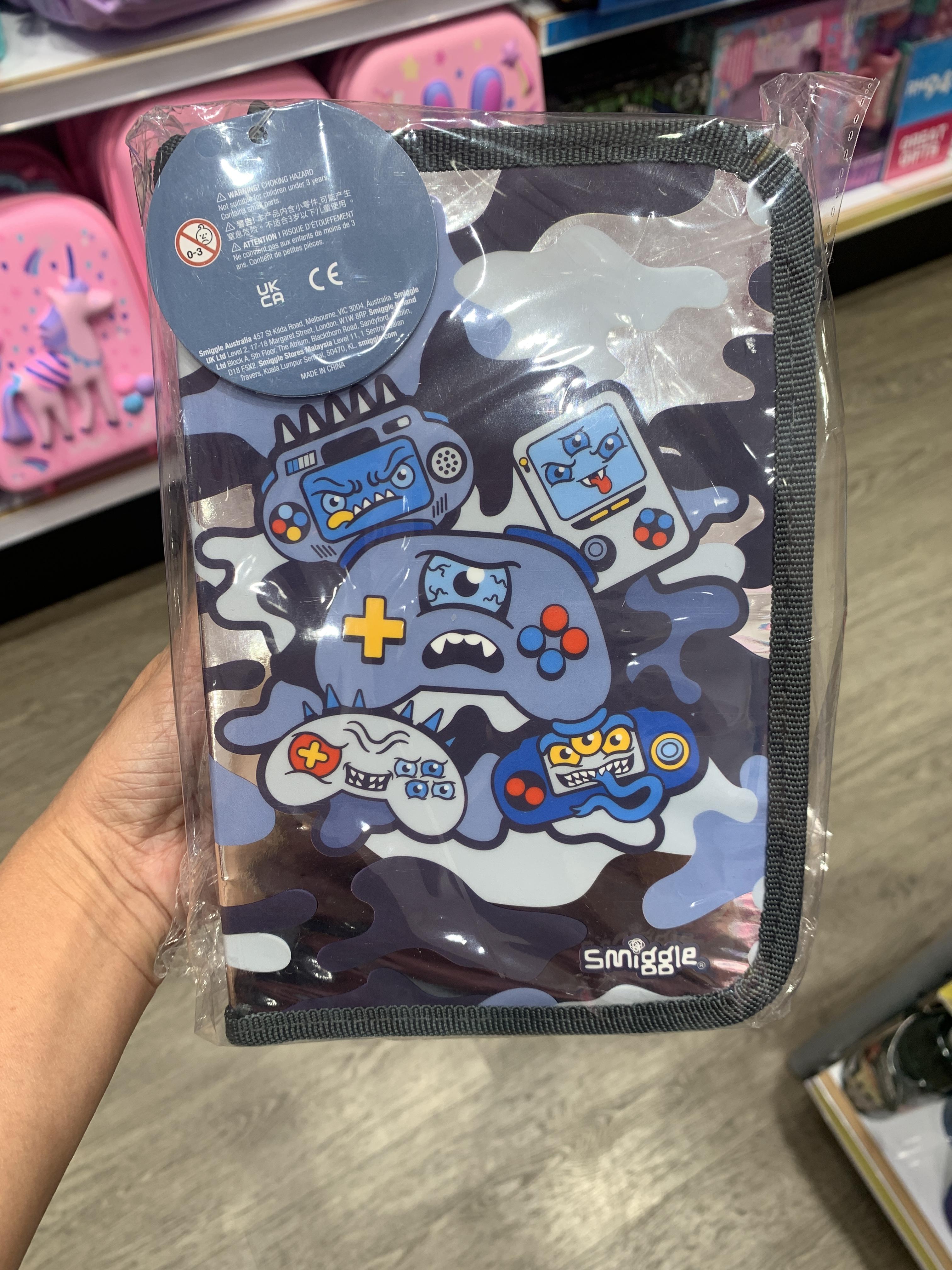SMIGGLE midi 40 PIECES เซ็ตเครื่องเขียน สี 40 ชิ้น Away -เทาฟ้า