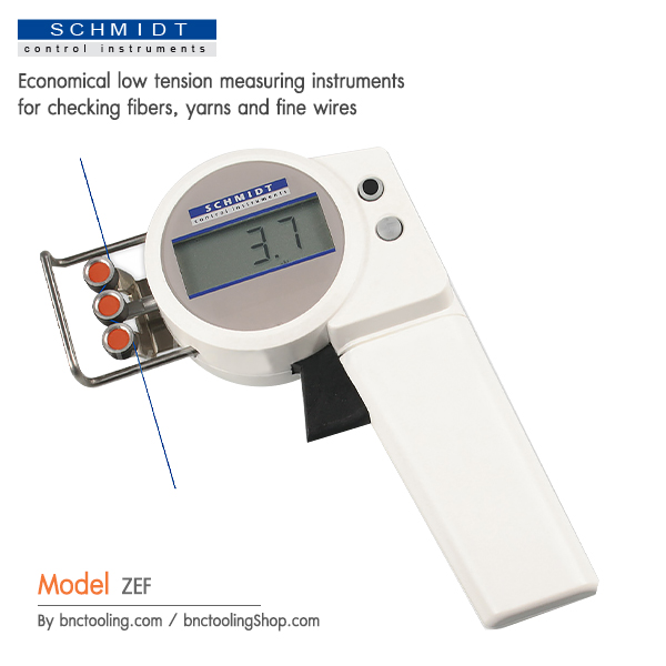 SCHMIDT,Economical low tension measuring instruments for checking fibers,ZEF