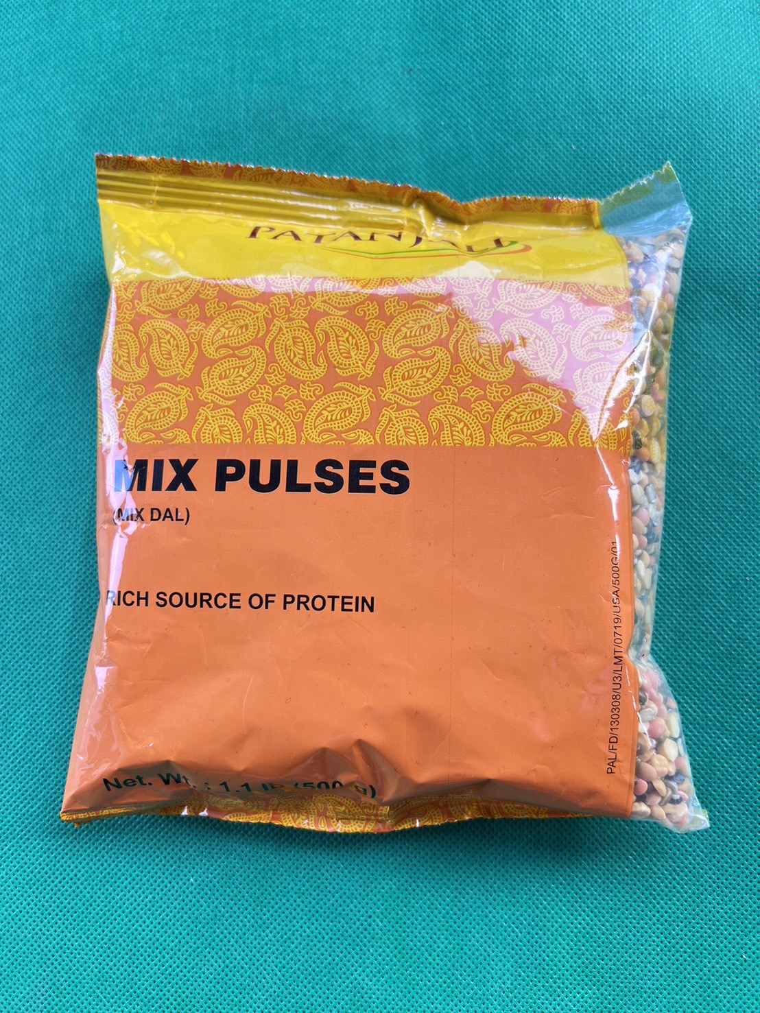 ถั่ว 5 สี ถั่วดาลรวม 500 กรัม