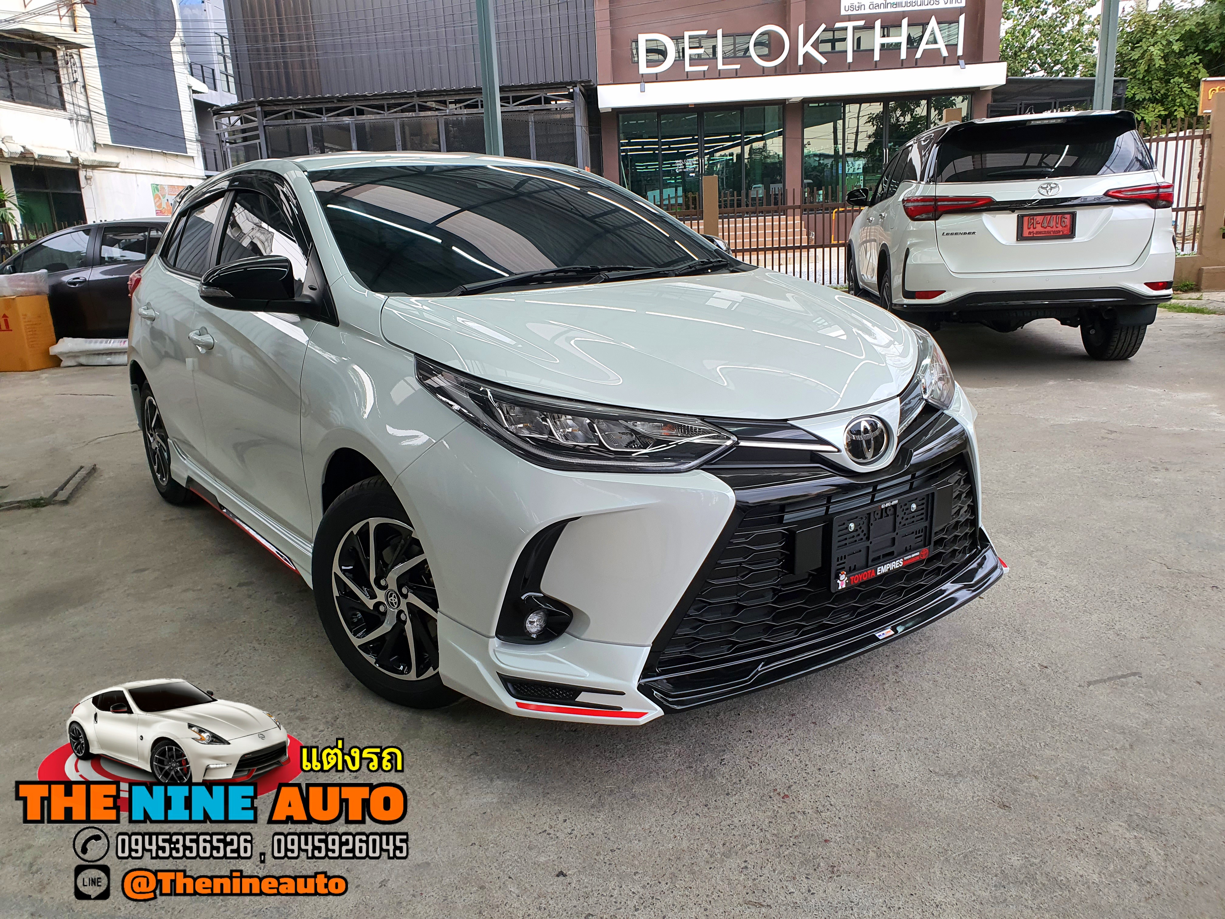 ชุดแต่ง Yaris 5 ประตู 2020 รุ่น KX SPORT ชุด 5 ชิ้น(มีสปอยเลอร์)